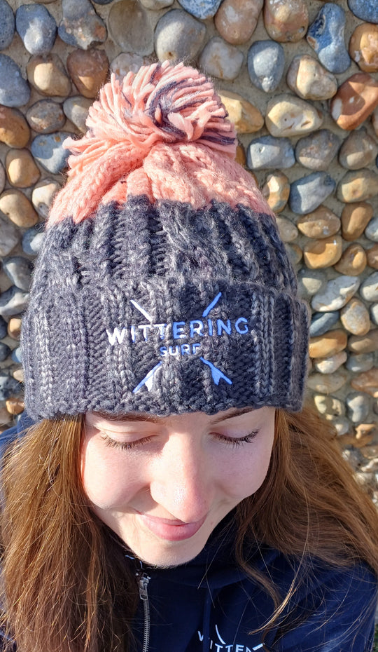 Embroidered Beach Break Beanie -3 Colours