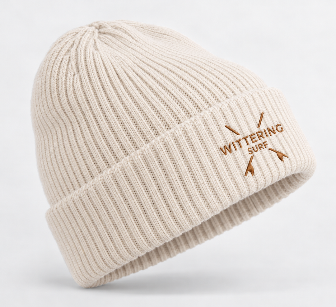 Embroidered Wittering Surf Amped Beanie - 3 Colours