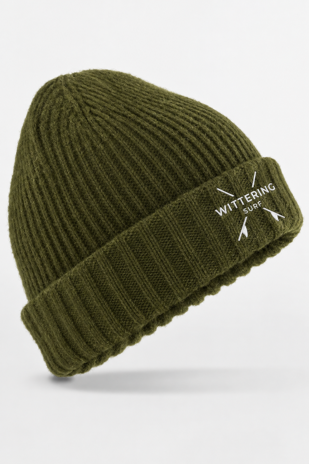 Embroidered Wittering Surf Aframe Beanie - 4 Colours