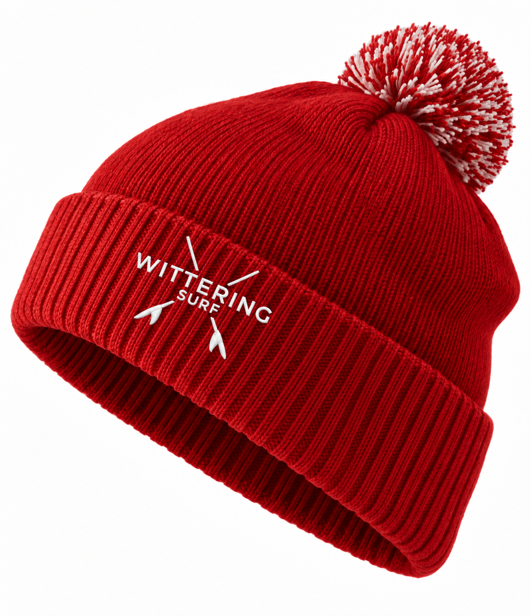 Kids Embroidered Grommet Cuffed Beanie - 3 Colours