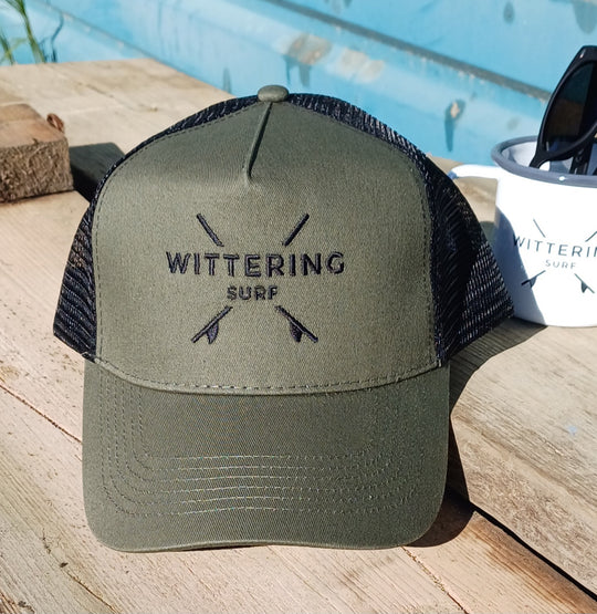 Embroidered Snapback Trucker Cap - 6 Colours - Wittering Surf Shop