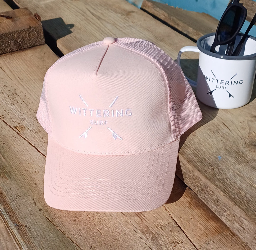 Embroidered Snapback Trucker Cap - 6 Colours - Wittering Surf Shop