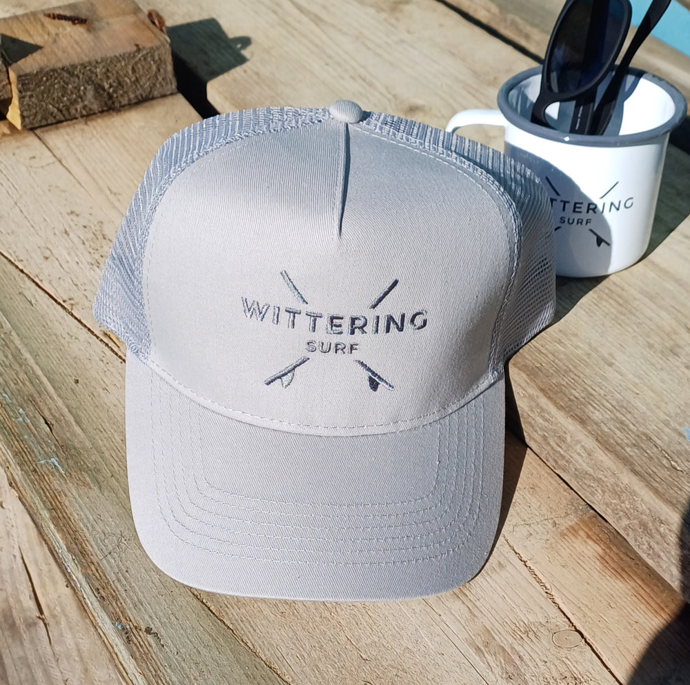 Embroidered Snapback Trucker Cap - 6 Colours - Wittering Surf Shop