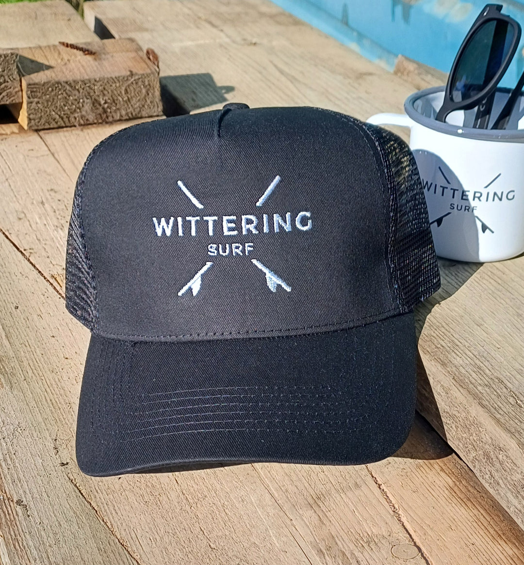Embroidered Snapback Trucker Cap - 6 Colours - Wittering Surf Shop