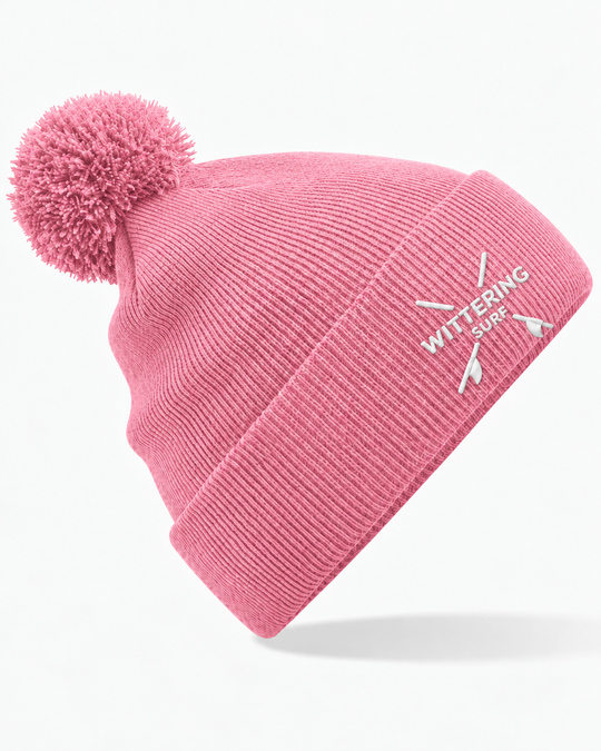 Kids Embroidered Aloha Cuffed Beanie - 3 Colours