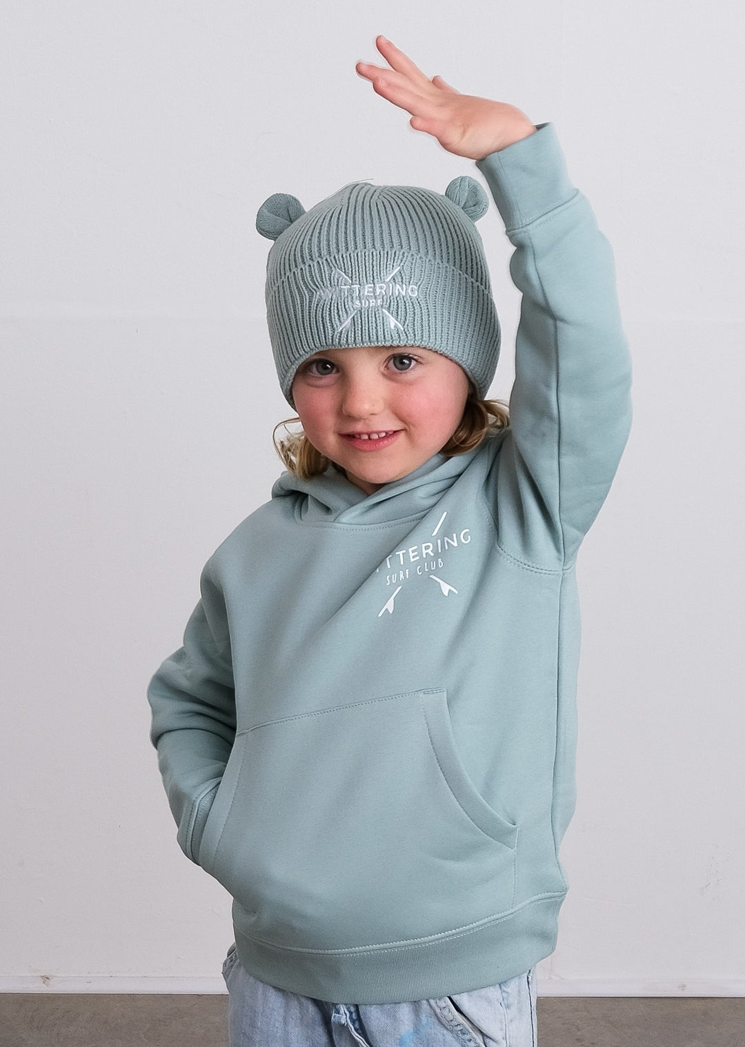 Baby Bear Baby & Toddler Organic Cotton Beanie - 2 Colours & 2 Sizes - Wittering Surf Shop