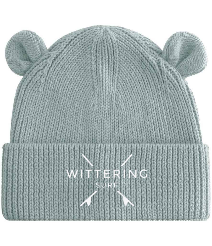 Baby Bear Baby &amp; Toddler Organic Cotton Beanie - 2 Colours &amp; 2 Sizes - Wittering Surf Shop