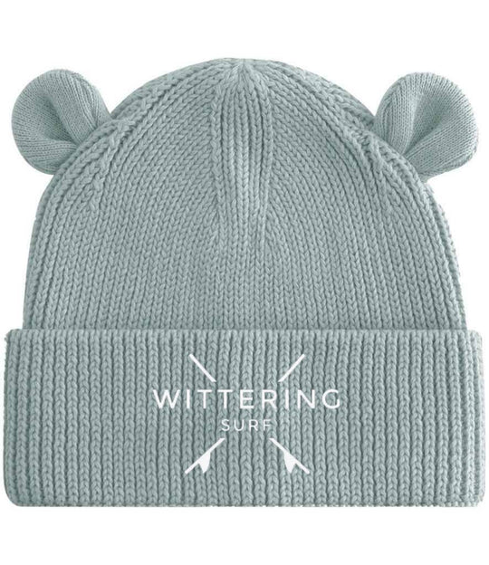 Baby Bear Baby &amp; Toddler Organic Cotton Beanie - 2 Colours &amp; 2 Sizes - Wittering Surf Shop