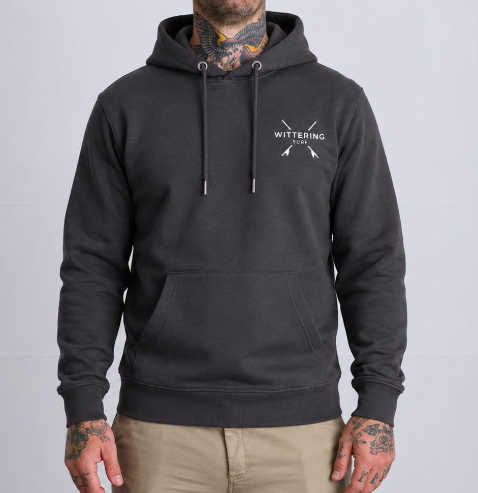 Tide Hoodie - Carbon Grey - Wittering Surf Shop