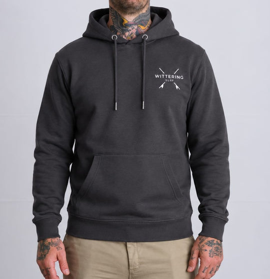 Tide Hoodie - Carbon Grey - Wittering Surf Shop