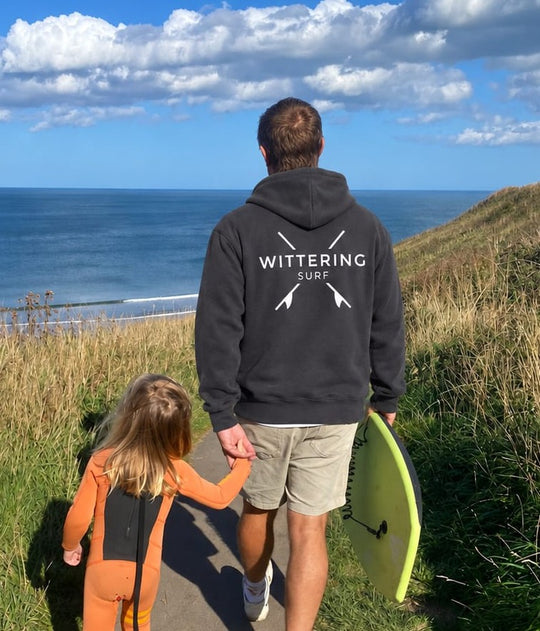 Tide Hoodie - Carbon Grey - Wittering Surf Shop