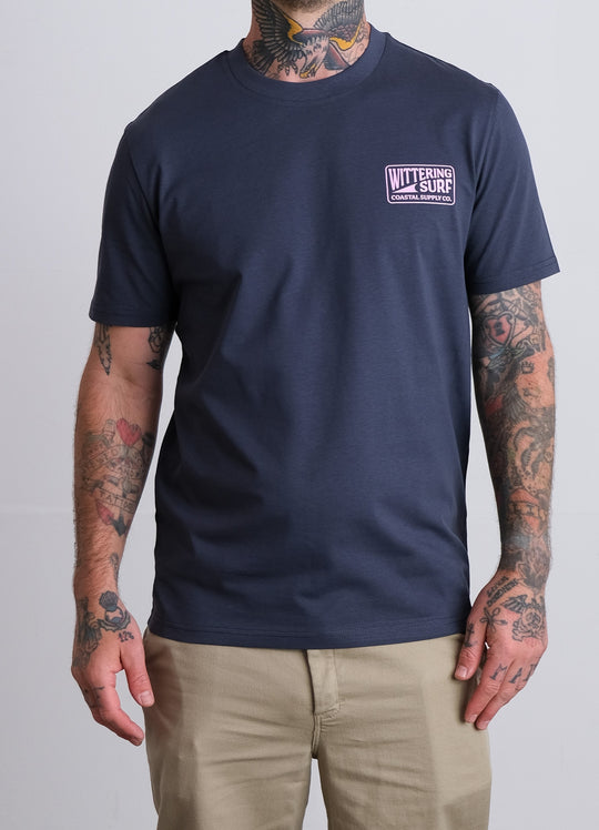 COASTAL SUPPLY CO. T-SHIRT - INK GREY