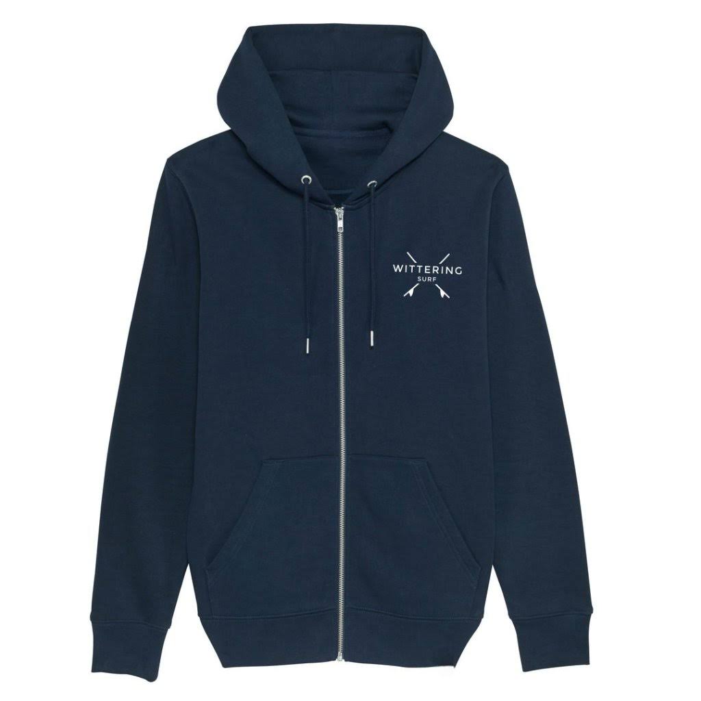 Dory Zip Hoodie - Navy - Wittering Surf Shop