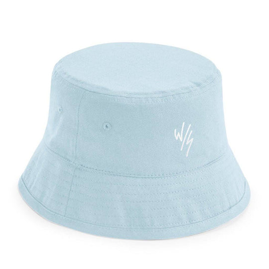 Kids Organic Cotton Embroidered Bucket Hat - 4 Colours - 2 Sizes - Wittering Surf Shop