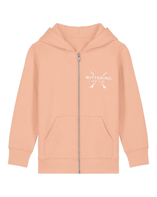 Kids Dory Hoodie - Fresh Peach - Wittering Surf Shop