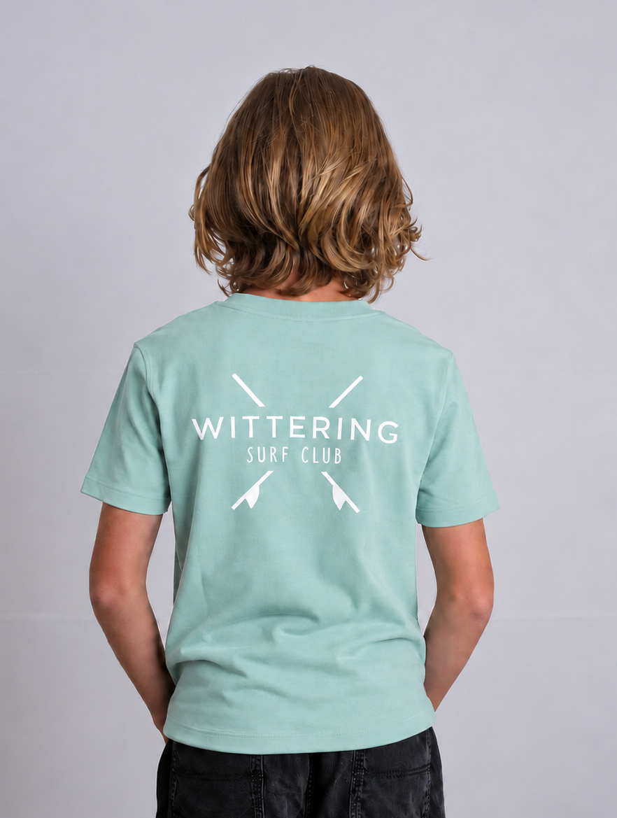 Kids Everyday Surf Club T-Shirt - Caribbean