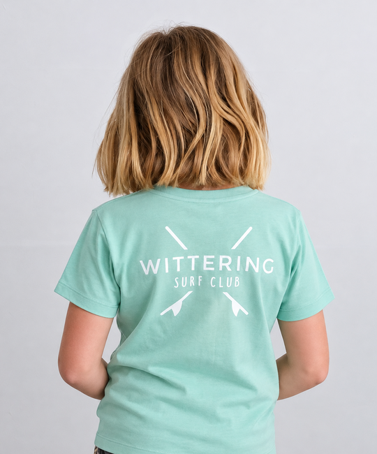 Kids Everyday Surf Club T-Shirt - Caribbean