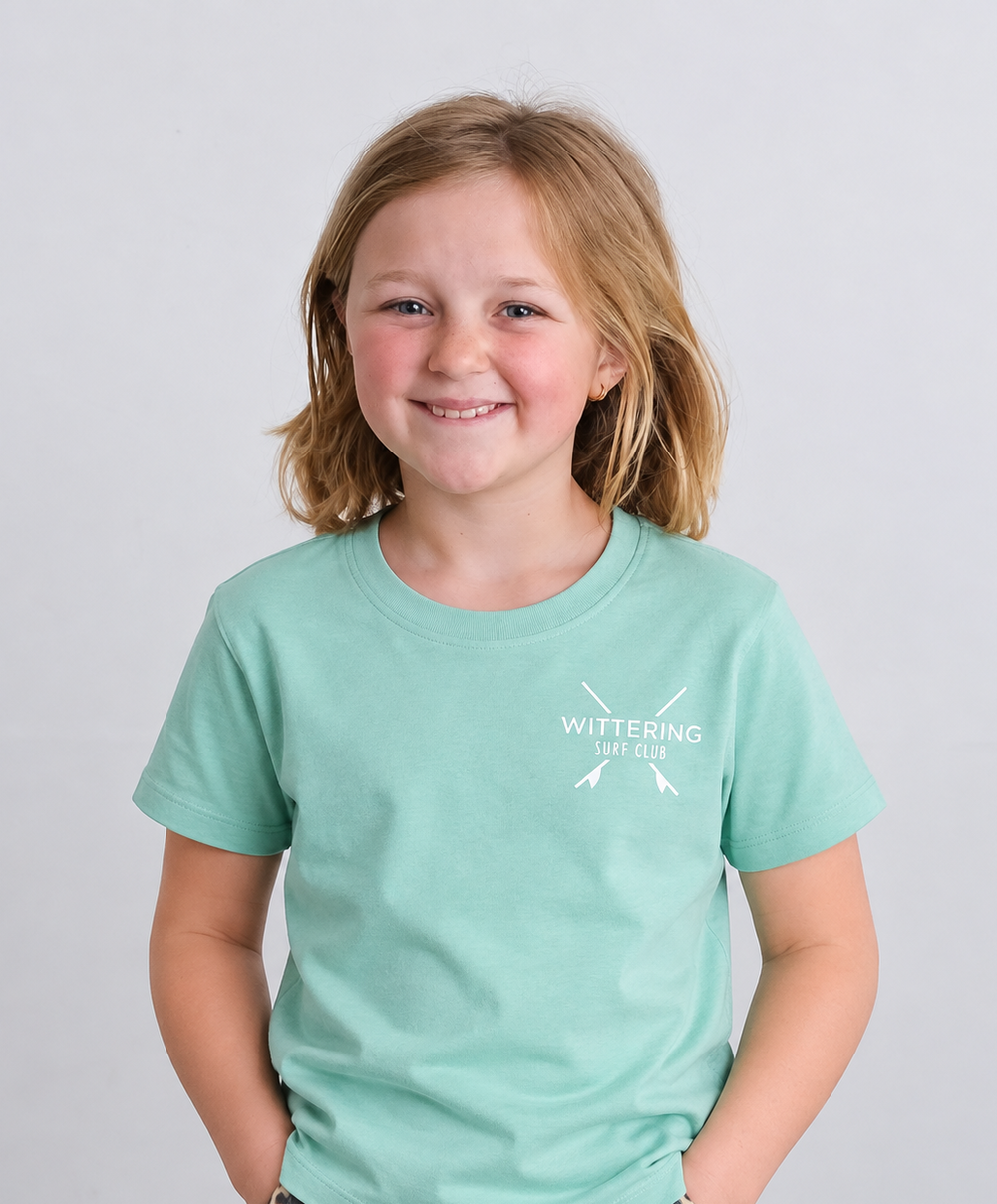 Kids Everyday Surf Club T-Shirt - Caribbean