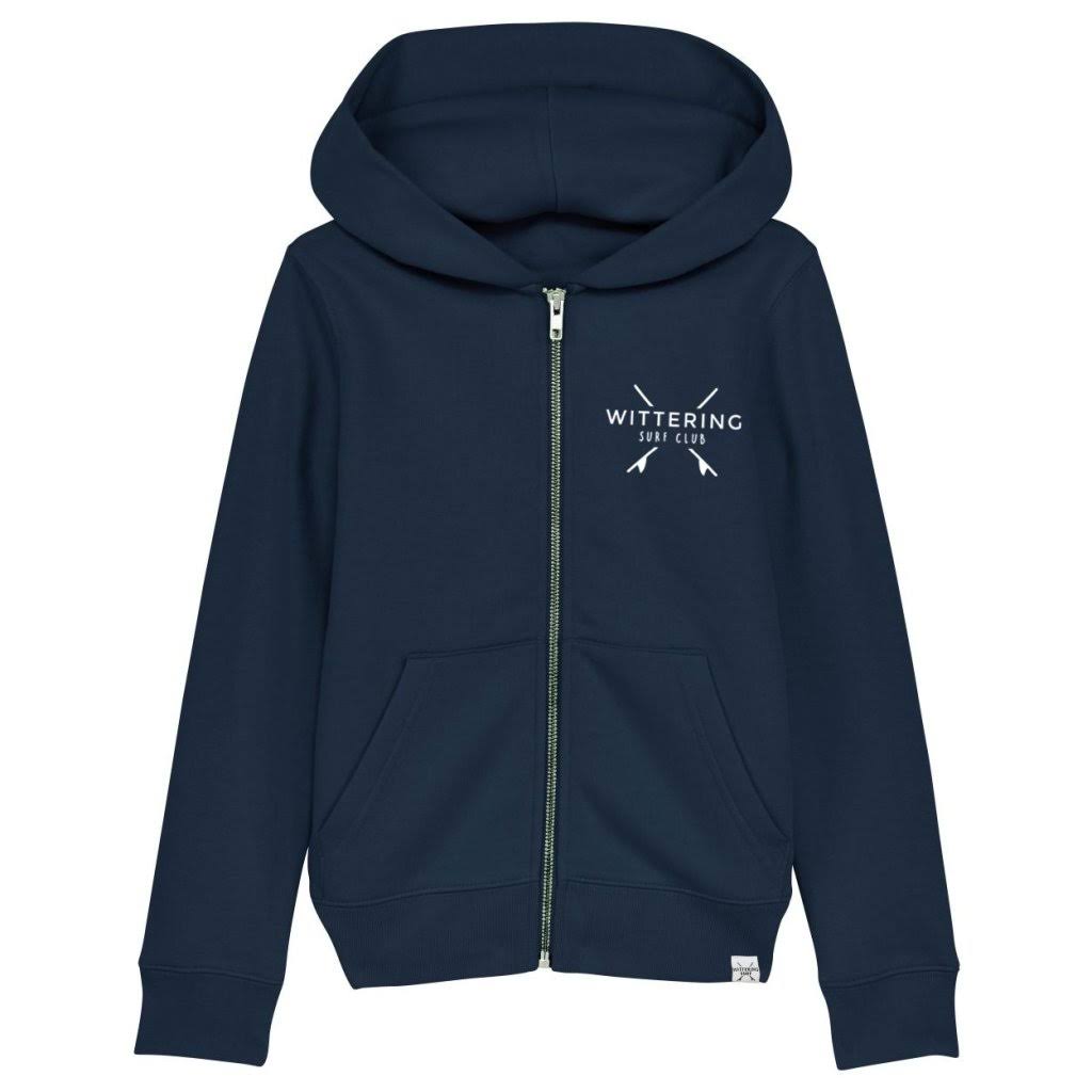 Kids Dory Hoodie - Navy - Wittering Surf Shop