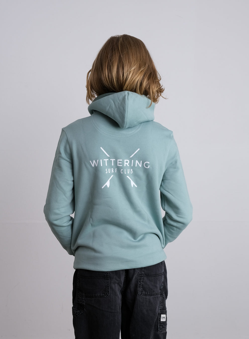 Kids Tide Hoodie - Jade - Wittering Surf Shop