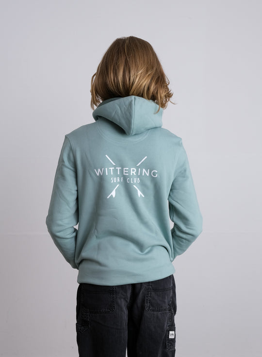 Kids Tide Hoodie - Jade - Wittering Surf Shop