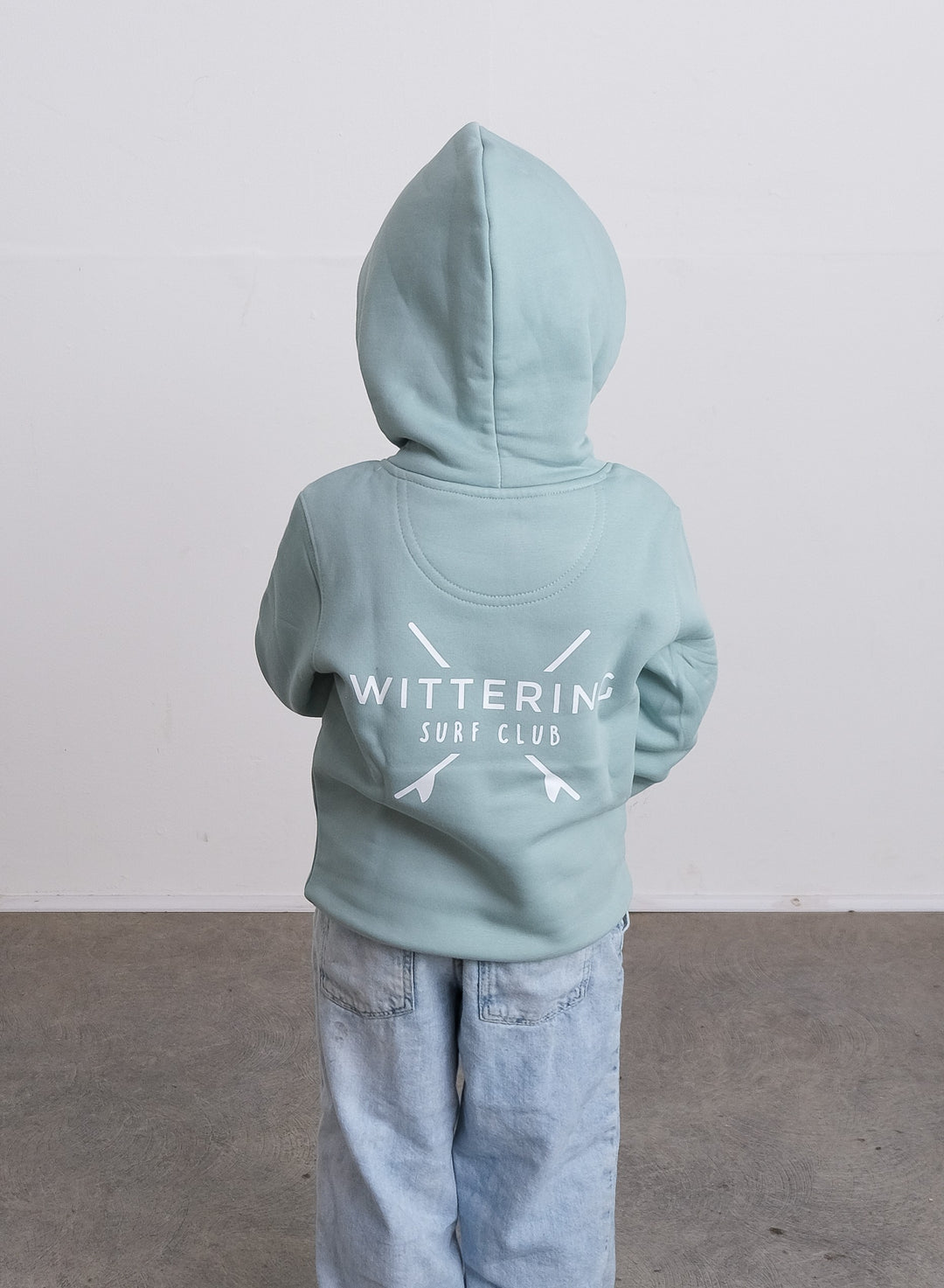 Kids Tide Hoodie - Jade - Wittering Surf Shop