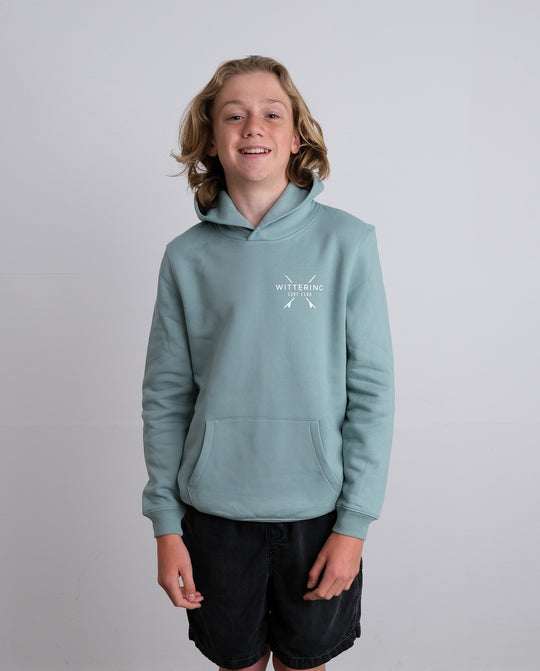 Kids Tide Hoodie - Jade - Wittering Surf Shop