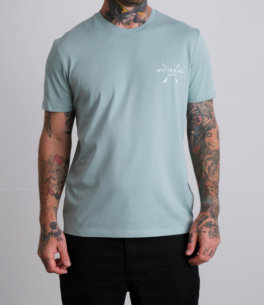 Everyday T-Shirt - Jade Green - Wittering Surf Shop