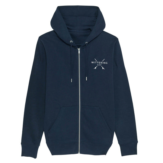 DORY ZIP Surfer HOODIE NAVY Wittering Surf Shop