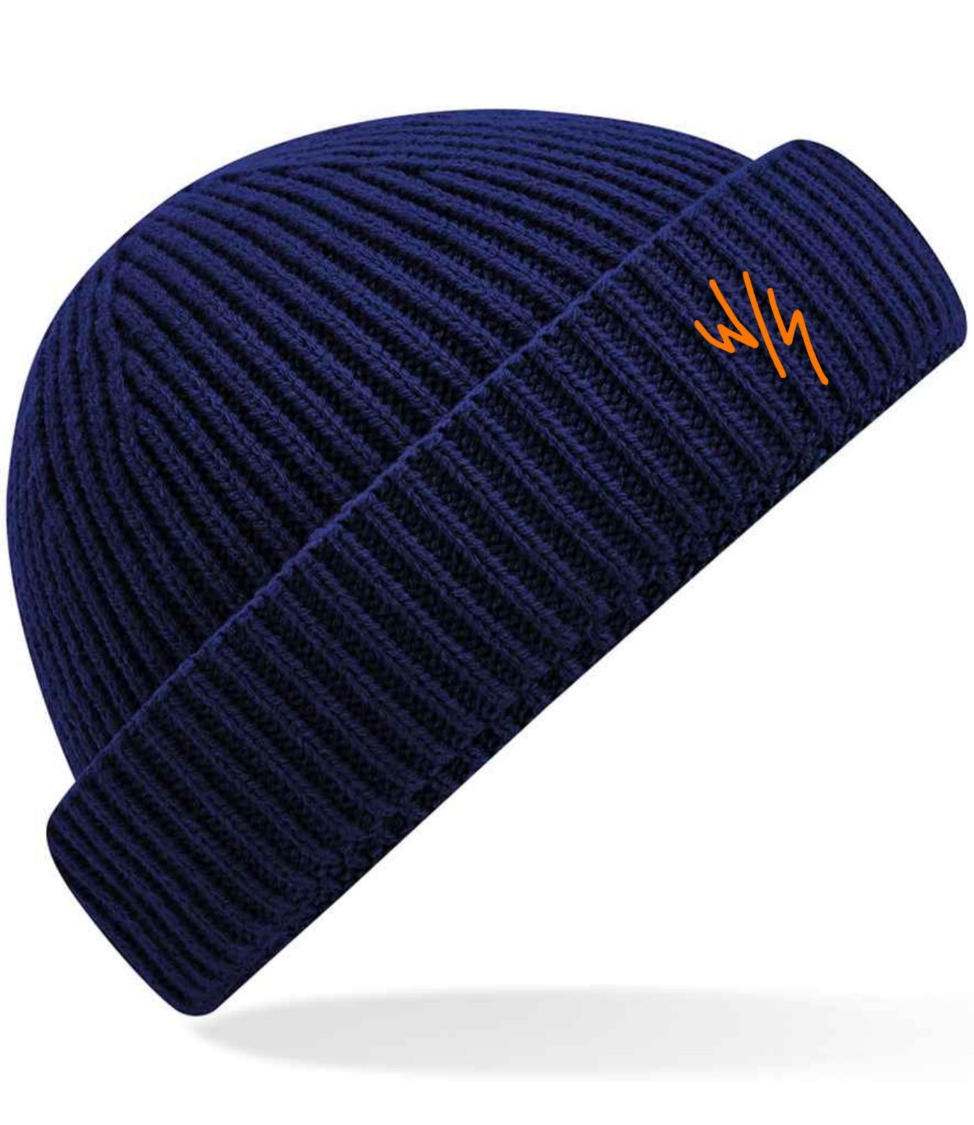 EMBROIDERED TRAWLER BEANIE - 5 COLOUR OPTIONS