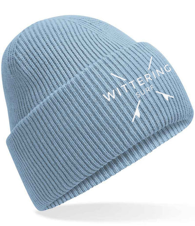 EMBROIDERED LONGBOARD BEANIE - 6 COLOUR OPTIONS