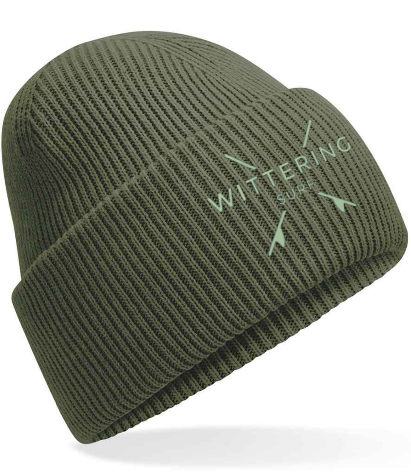 EMBROIDERED LONGBOARD BEANIE - 6 COLOUR OPTIONS