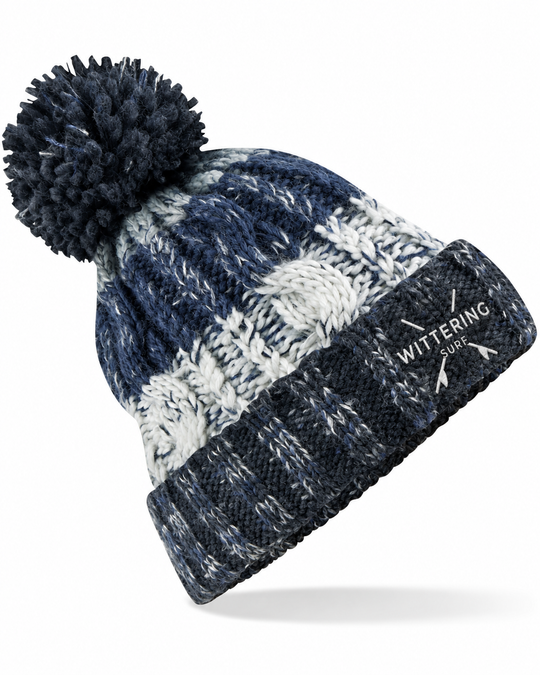 Embroidered Wittering Surf Quiver Beanie - 3 Colours