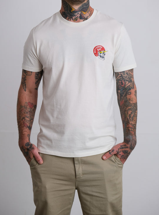RIDE WITH ME T-SHIRT - BONE