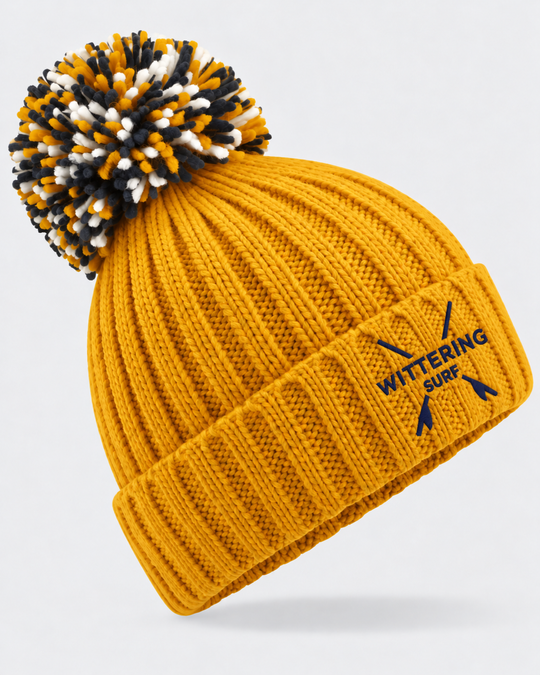 Embroidered Wittering Surf Stance Beanie - 3 Colours