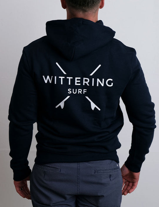 Tide Hoodie - Navy - Wittering Surf Shop