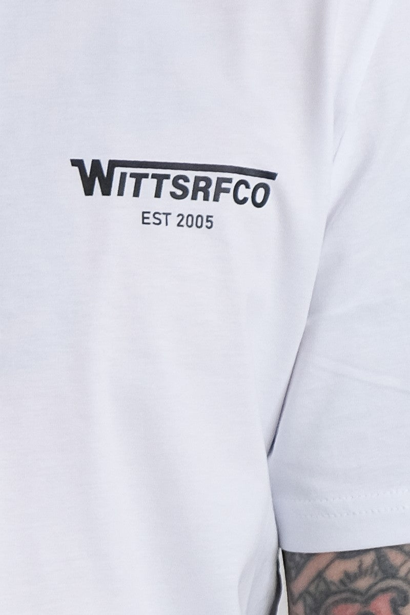 WITTSRFCO. T-SHIRT - WHITE